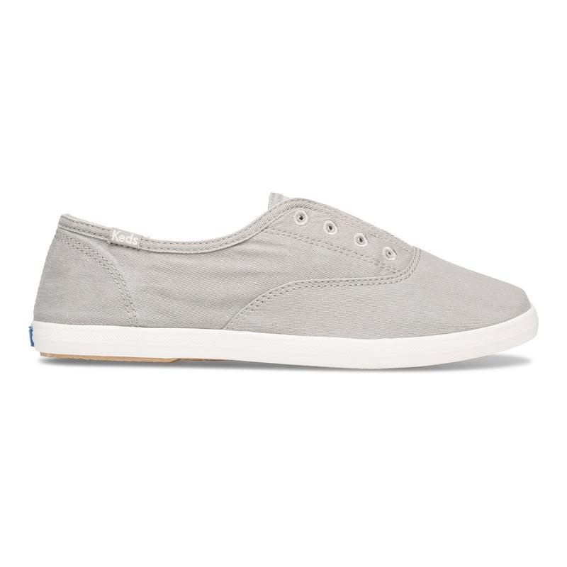 Keds Chillax Washable Kanvas Twill Drizzle Canvas Kadın Gri | FPVTI-2790