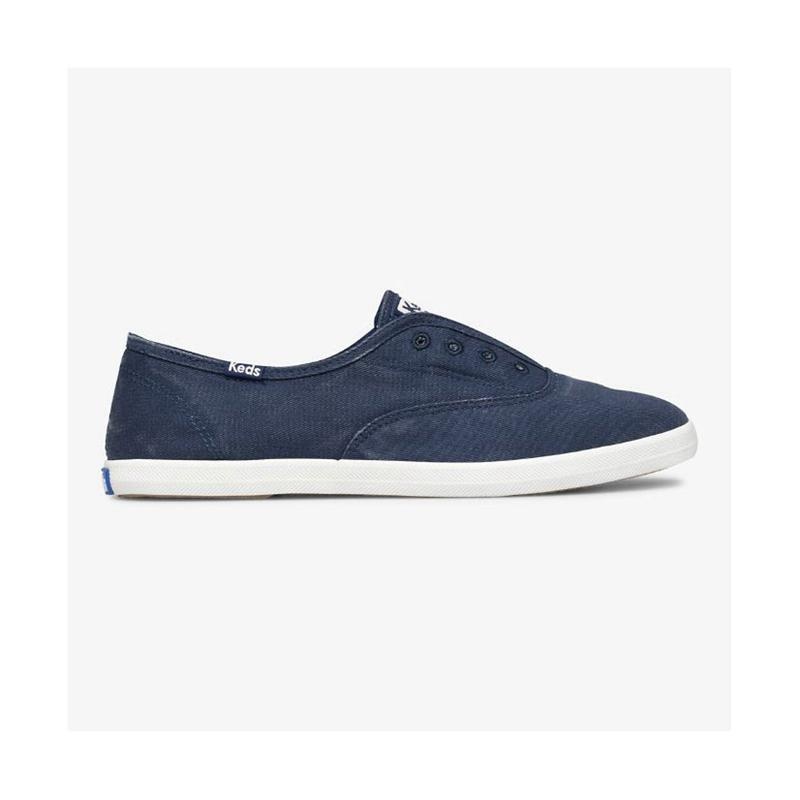 Keds Chillax Washable Makosen Ayakkabı Kadın Mavi | TRHIZ-5234