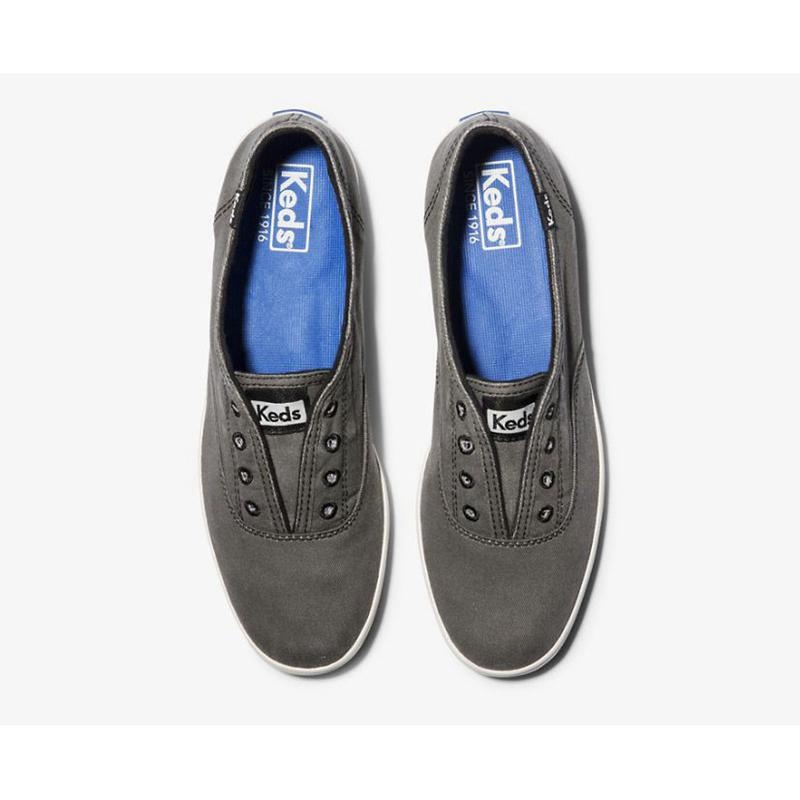 Keds Chillax Washable Makosen Ayakkabı Kadın Gri | PRLVC-4103