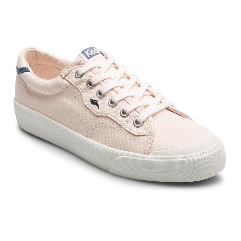 Keds Crew Kick 75 Kanvas Varsity Canvas Kadın Pembe | OJSCK-8630