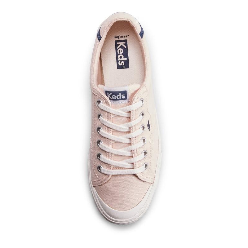 Keds Crew Kick 75 Kanvas Varsity Canvas Kadın Pembe | OJSCK-8630