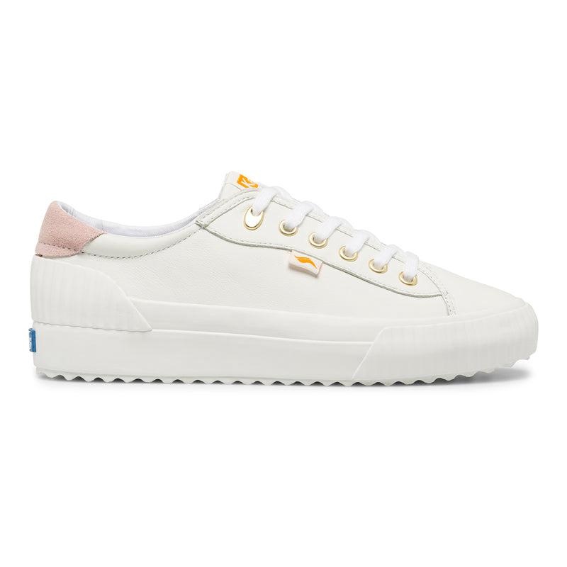 Keds Demi Trx Deri Leather Sneakers Kadın Beyaz | TFAMV-5278