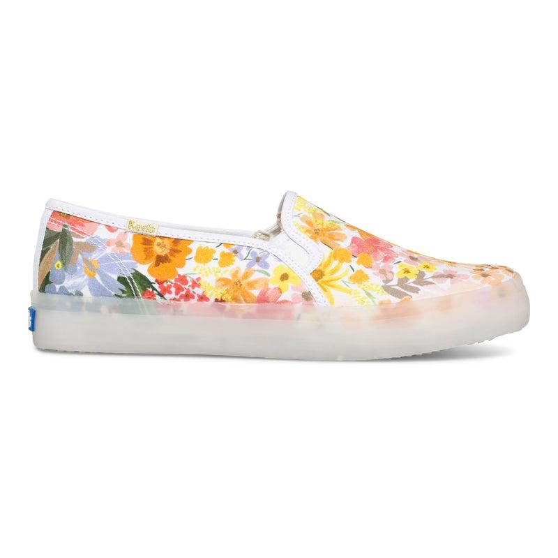 Keds Double Decker Rifle Paper Co Marguerite Prints Kadın Pembe | RPFBM-5807