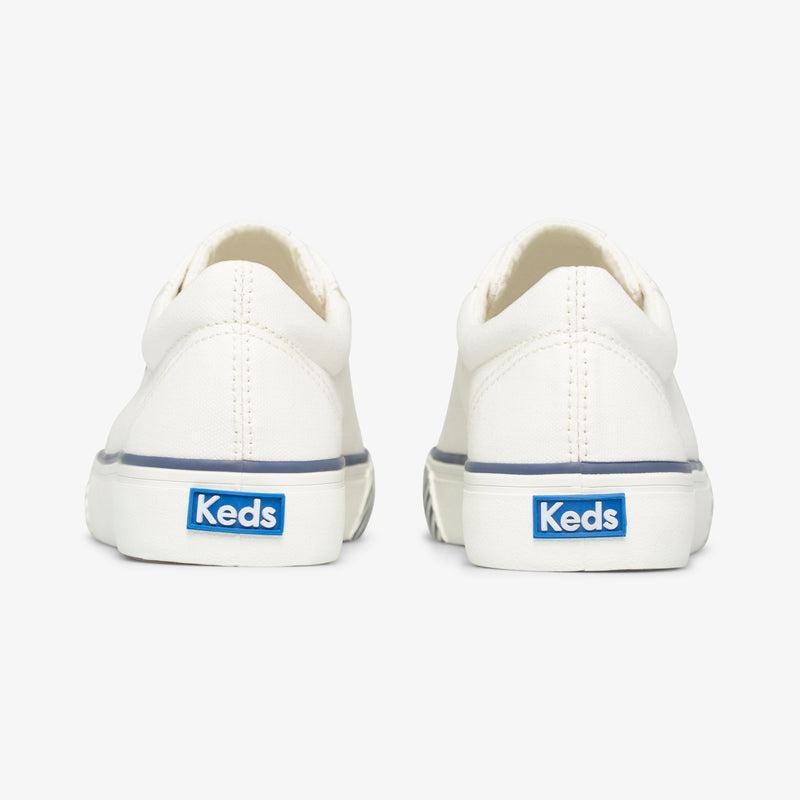 Keds Jump Kick Majestic Kanvas Canvas Kadın Beyaz | LXDSO-9817