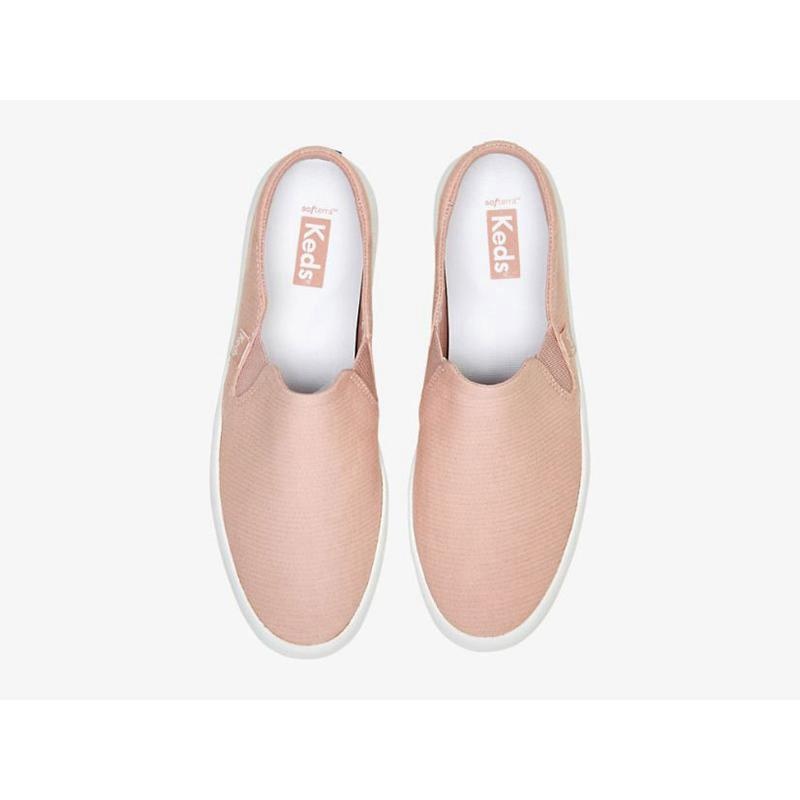 Keds Kickback Crepe Slip On Mule Ayakkabı Kadın Pembe | JQSXN-1804