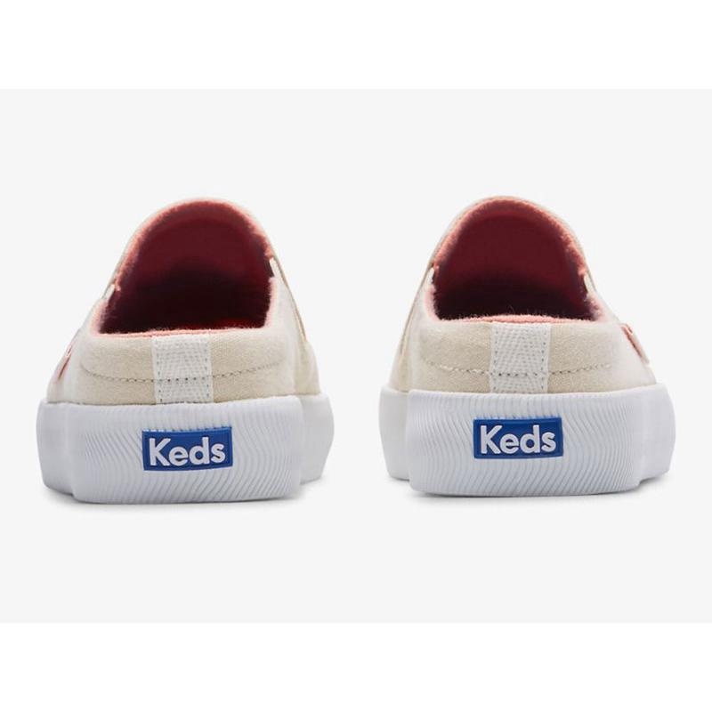 Keds Kickback Mule Cocktails Makosen Ayakkabı Kadın Bej Rengi | CWNUY-7928