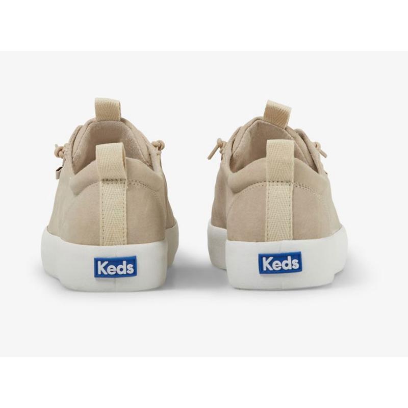 Keds Kickback Vegan Deri Makosen Ayakkabı Kadın Kahverengi | AFQDK-7308