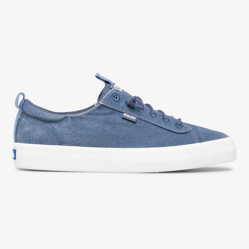 Keds Kickback Washable Organic Pamuklu Canvas Kadın Lacivert | SLUTP-5392