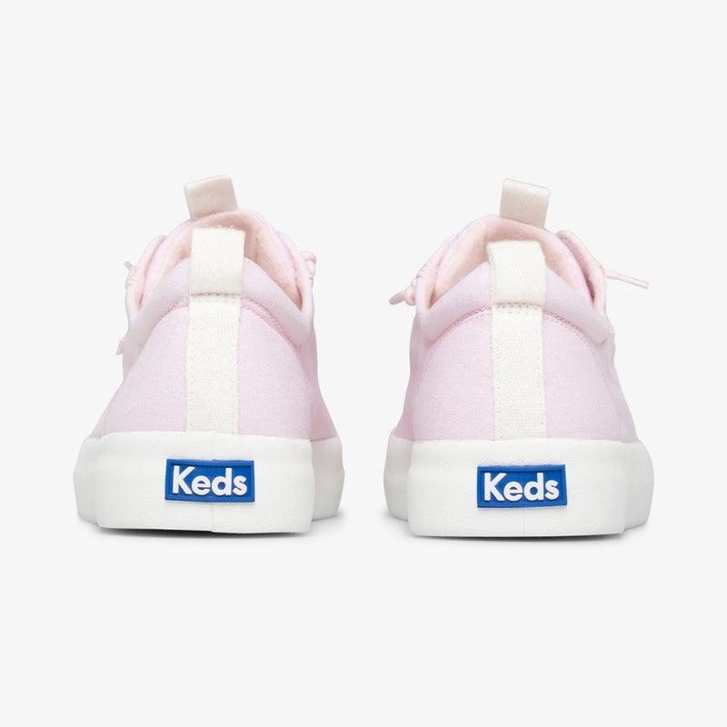 Keds Kickback Washable Organic Pamuklu Makosen Ayakkabı Kadın Açık Pembe | XWZAB-9861