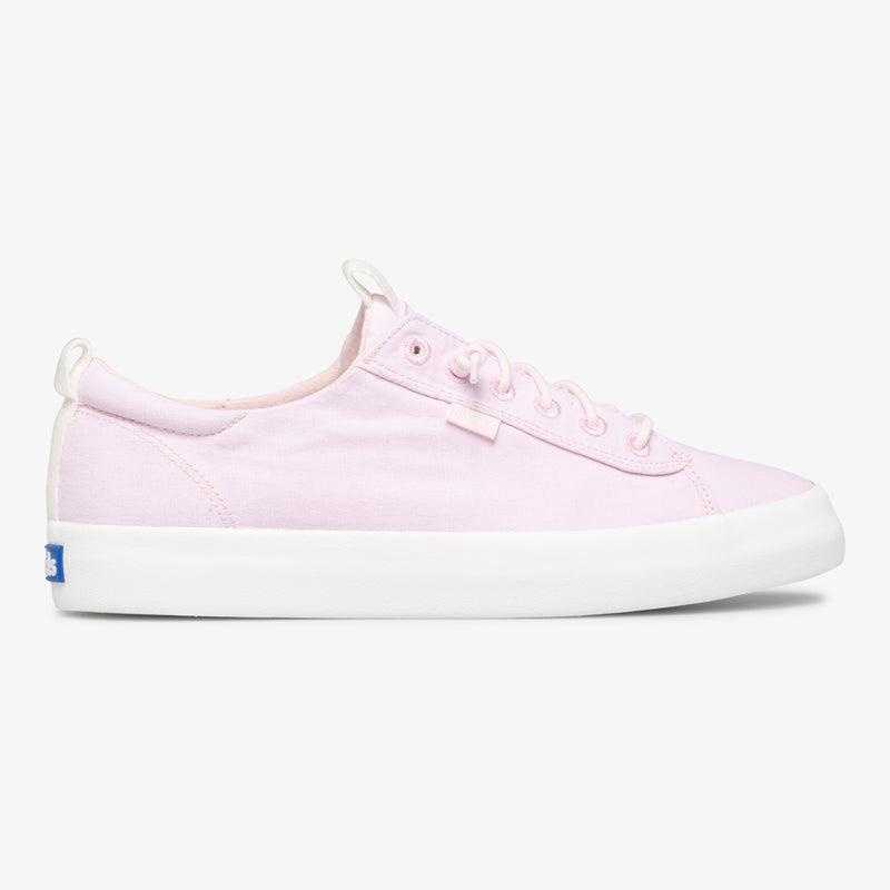 Keds Kickback Washable Organic Pamuklu Makosen Ayakkabı Kadın Açık Pembe | XWZAB-9861