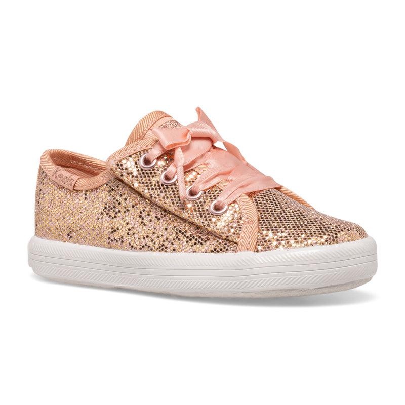 Keds Kickstart Celebrations Junior Canvas Çocuk Pembe Altın | AZWCB-5647