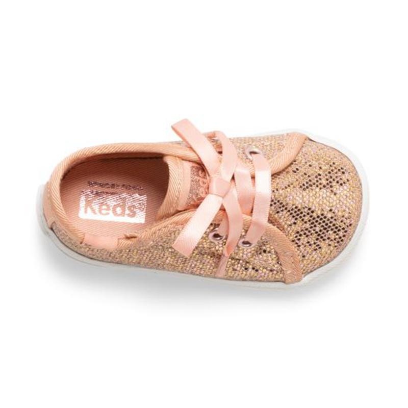 Keds Kickstart Celebrations Junior Canvas Çocuk Pembe Altın | AZWCB-5647