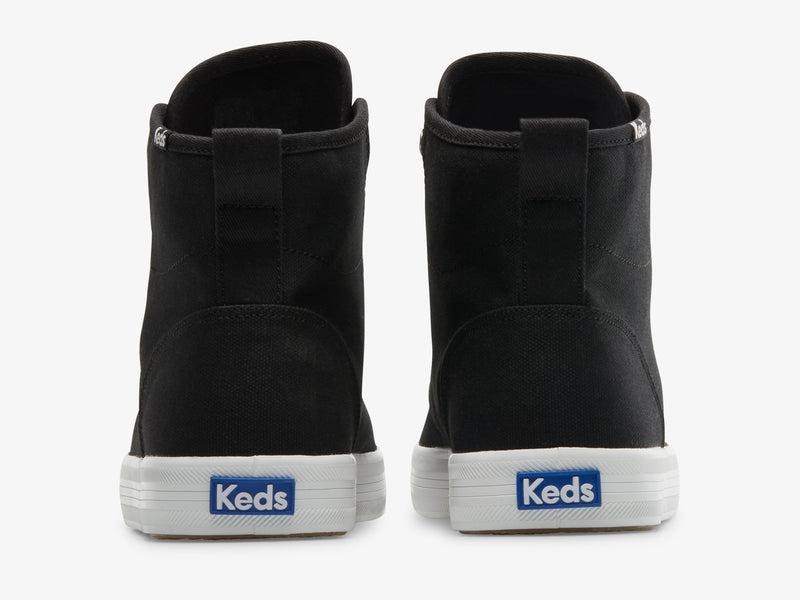 Keds Kickstart Hi Kanvas Canvas Kadın Siyah | EFSCP-0958