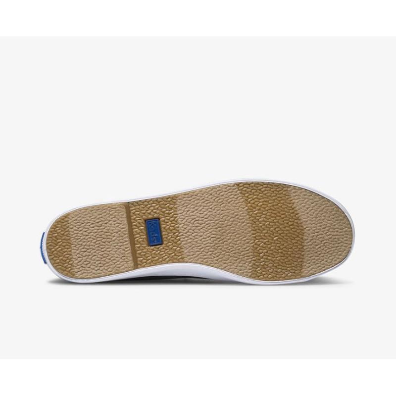 Keds Kickstart Kanvas Slip On Mule Ayakkabı Kadın Lacivert | RXUBP-7381