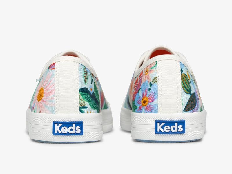 Keds Kickstart Rifle Paper Co Dovecoat Mint Prints Kadın Nane | YTDZP-0956