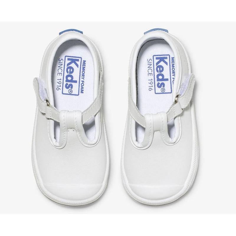 Keds Little Kid's Champion Burunlu Cap T-Askılı Sneaker Çocuk Beyaz | ZUWHC-0394