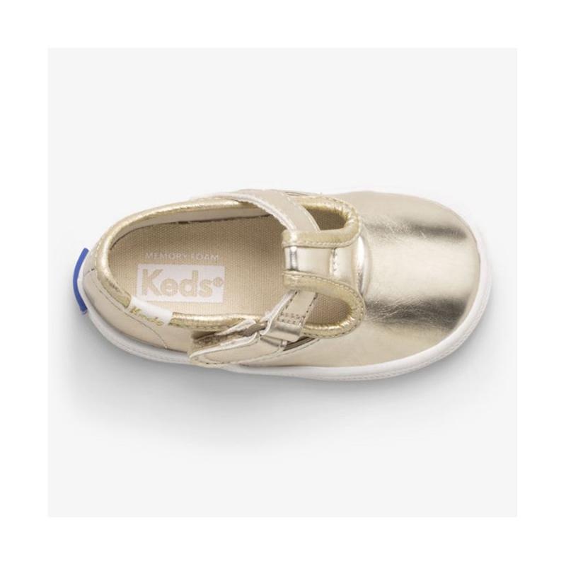 Keds Little Kid's Champion Burunlu Cap T-Askılı Sneaker Çocuk Gümüş | PFWVM-4157