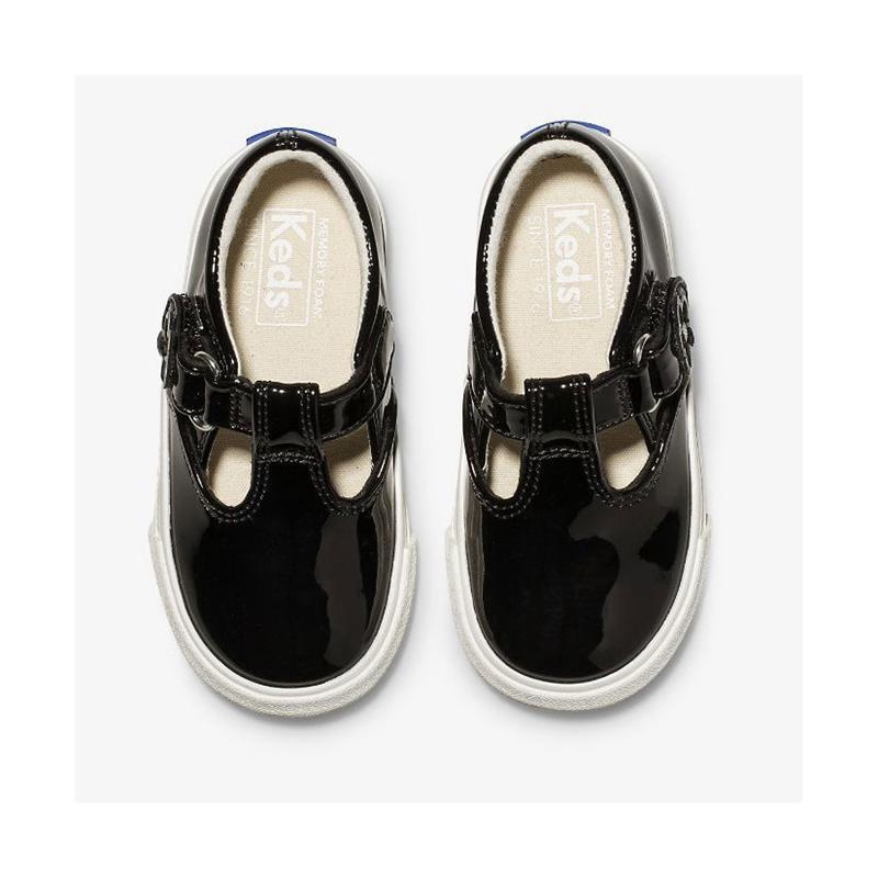 Keds Little Kid's Daphne Rugan Sneaker Çocuk Siyah | XKYES-5784