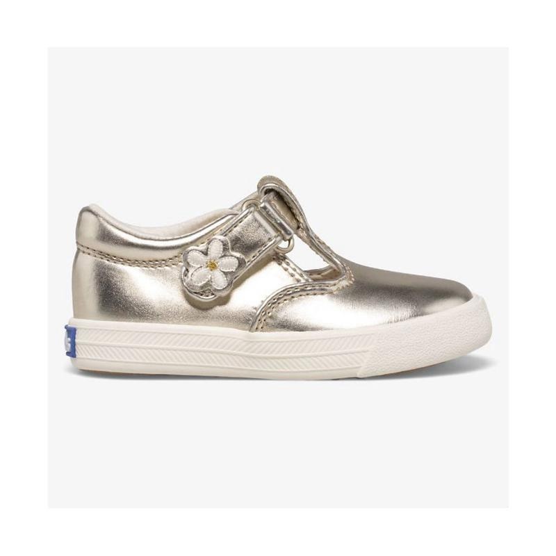 Keds Little Kid\'s Daphne Sneaker Çocuk Gümüş | VDZTH-3501