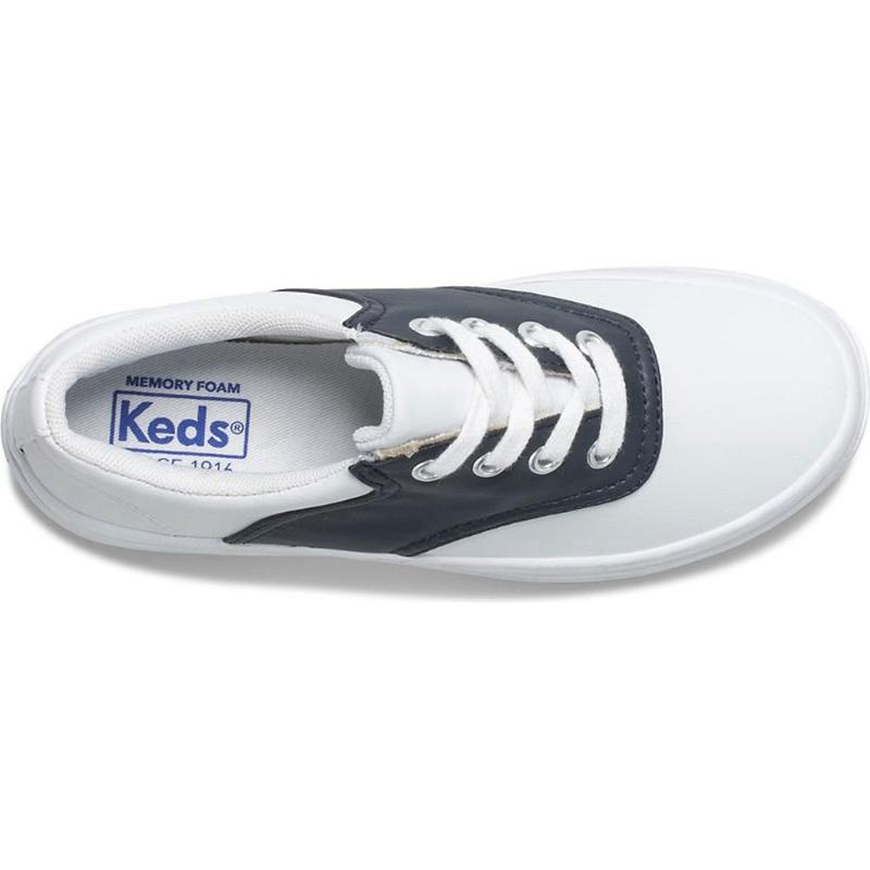 Keds Little Kid's School Days Sneaker Çocuk Beyaz Lacivert | PUMEG-5103