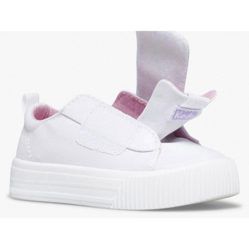 Keds Little Kid's Triple Step Jr Sneaker Çocuk Beyaz | GSCKP-4107