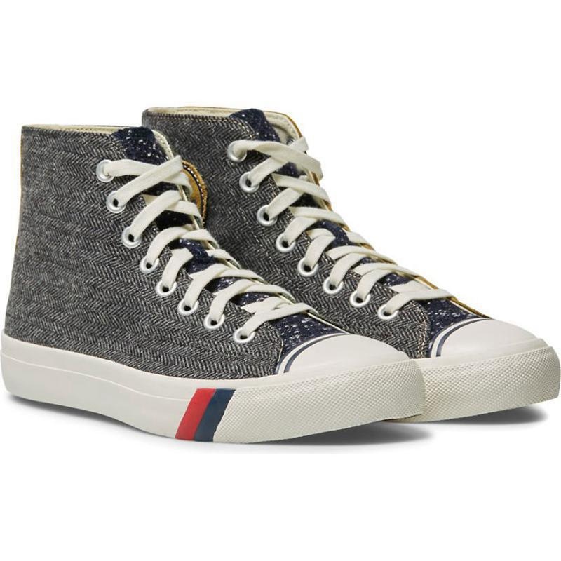 Keds Royal Hi Patchwork Sneaker Erkek Kahverengi Mavi Renkli | SDNMW-3872