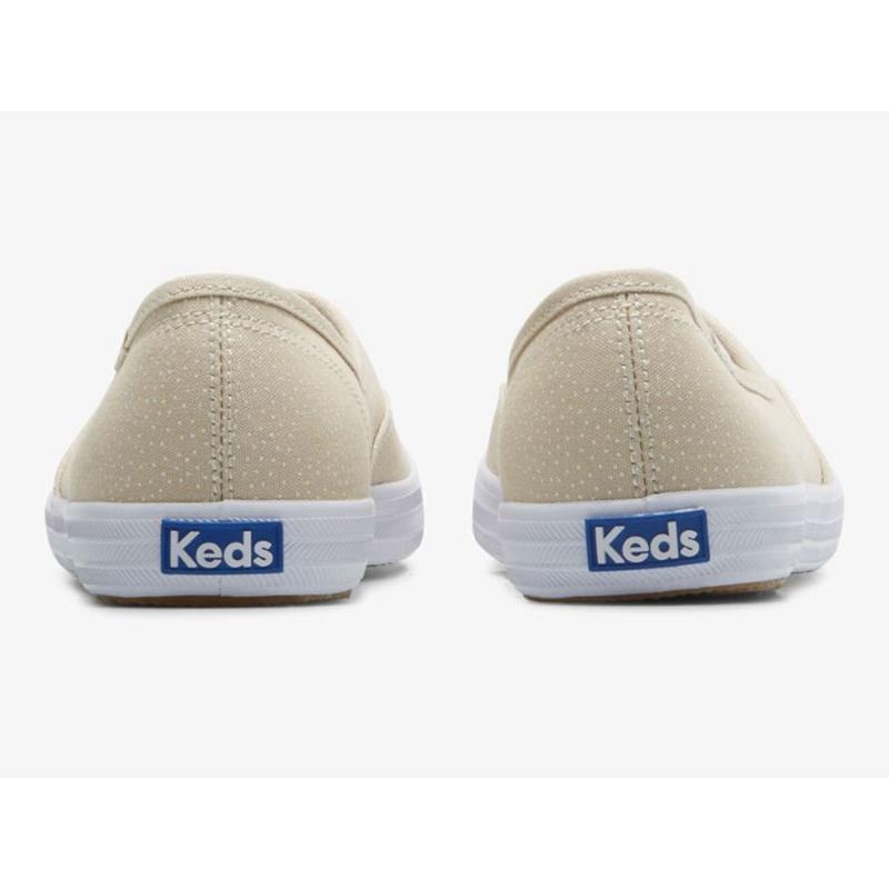 Keds The Mini Dots Print Makosen Ayakkabı Kadın Beyaz | MGAOD-0729