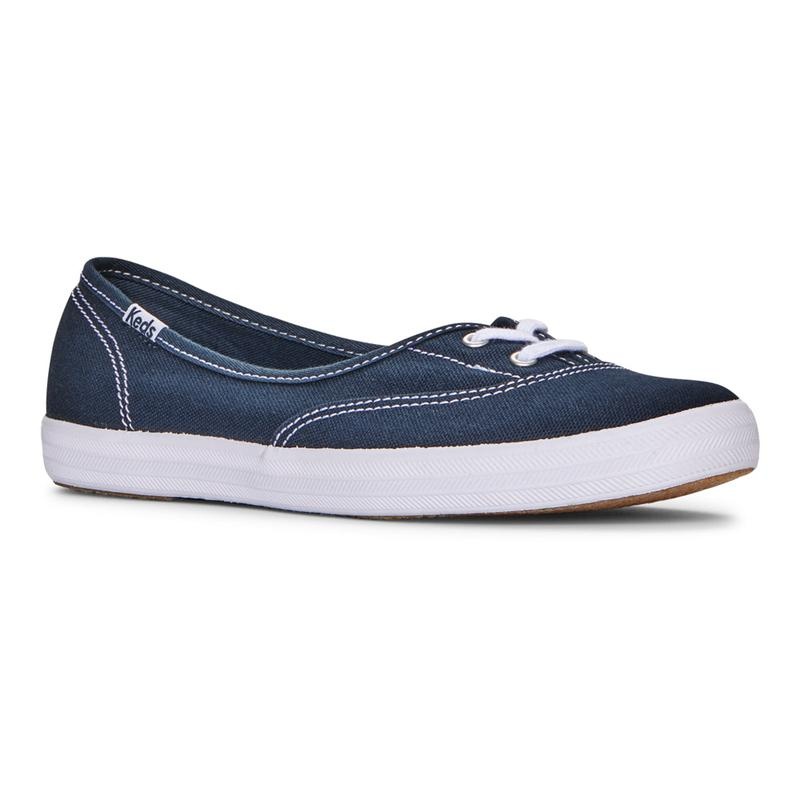 Keds The Mini Kanvas Canvas Kadın Lacivert | HDYXJ-3042