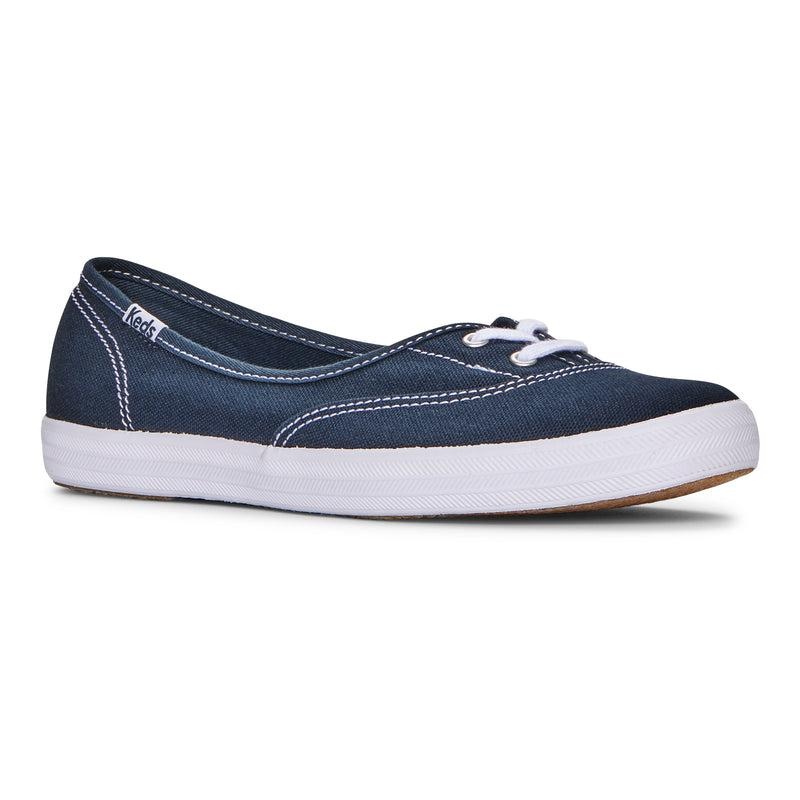 Keds The Mini Kanvas Makosen Ayakkabı Kadın Lacivert | NWHZD-2759