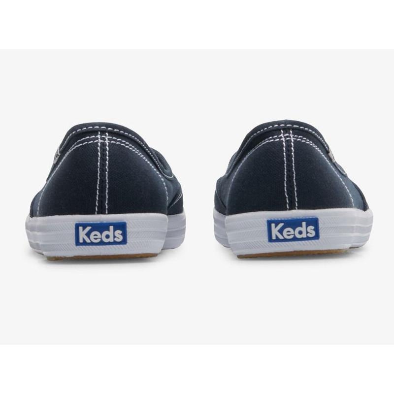 Keds The Mini Kanvas Makosen Ayakkabı Kadın Lacivert | OXKTC-4635