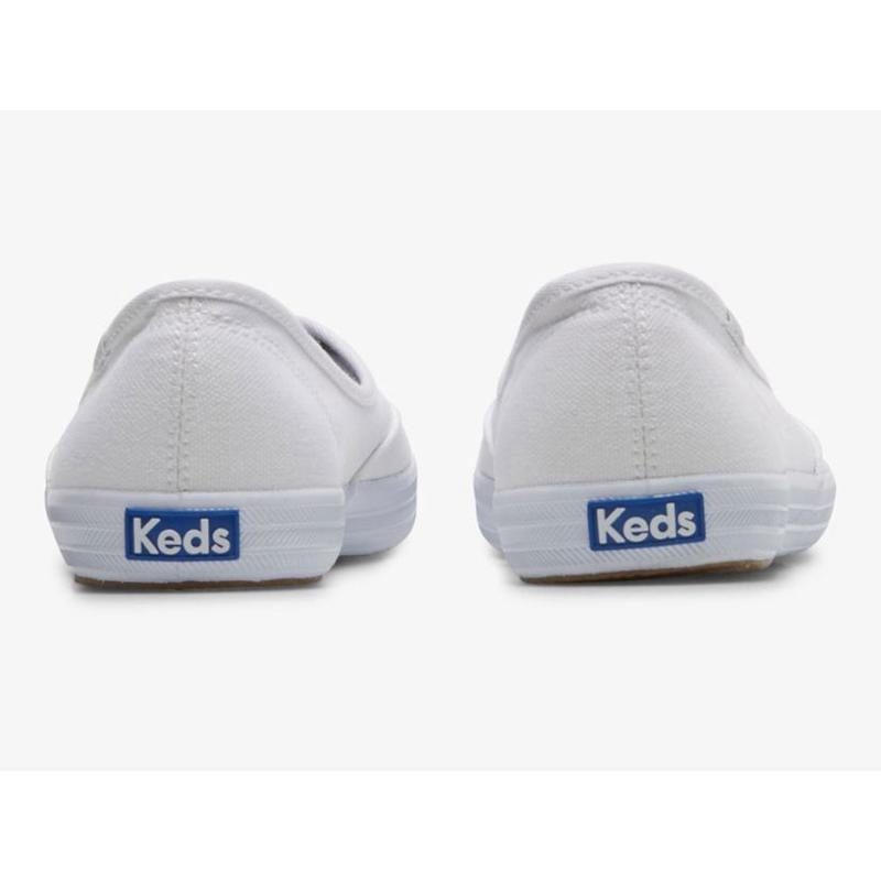 Keds The Mini Kanvas Makosen Ayakkabı Kadın Beyaz | OTPJY-2704