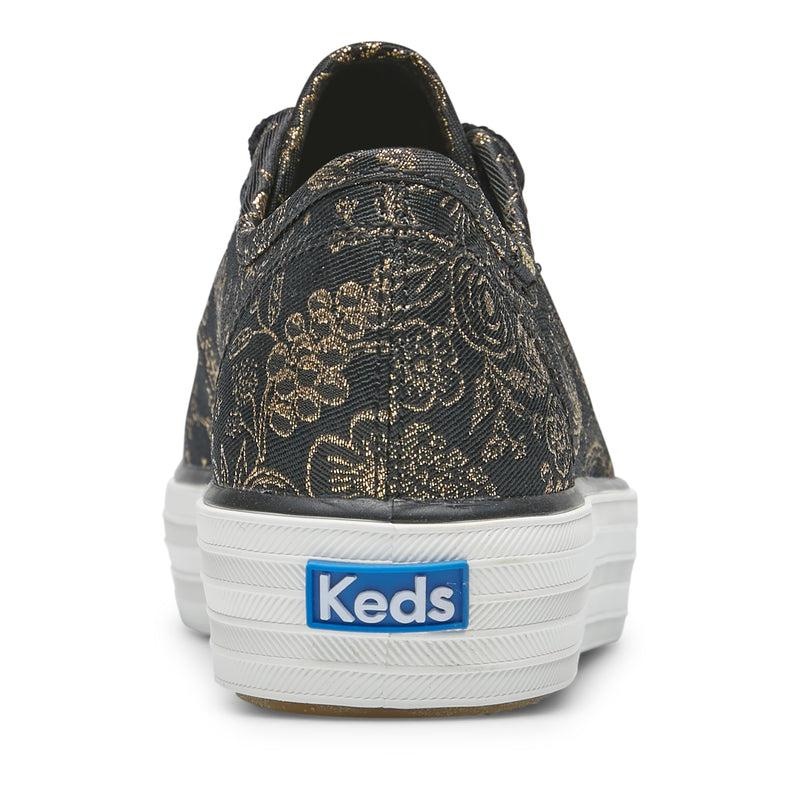 Keds Triple Kick Rifle Paper Co. Colette Jacquard Prints Kadın Siyah | MOSHV-3170