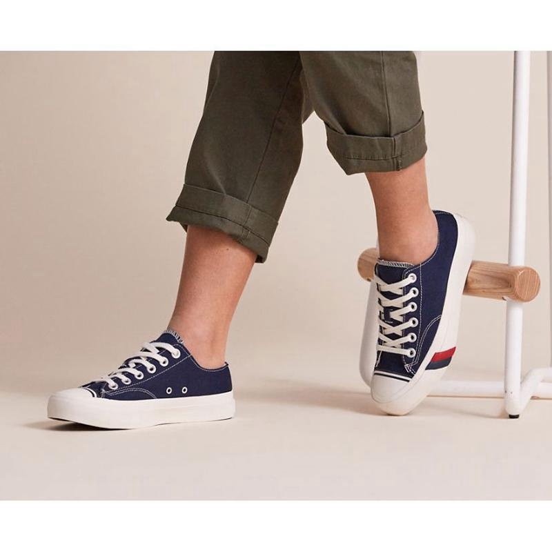 Keds Unisex Royal Lo Lace Ups Kadın Lacivert | BHCGY-6098