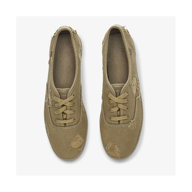 Keds x Altuzarra Champion Lace Ups Kadın Yeşil | GBKMQ-7689