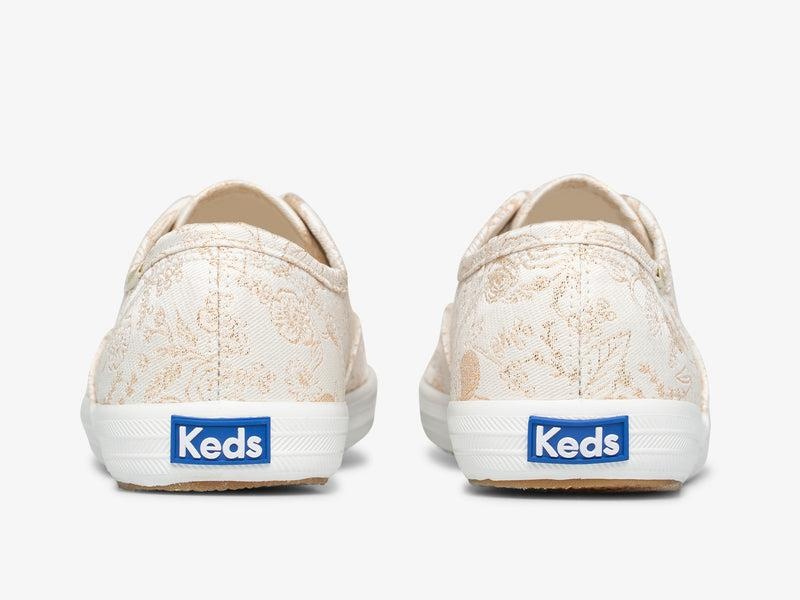 Keds x Rifle Paper Co. Champion Colette Jacquard Sneaker Prints Kadın Beyaz | HMFBU-2475