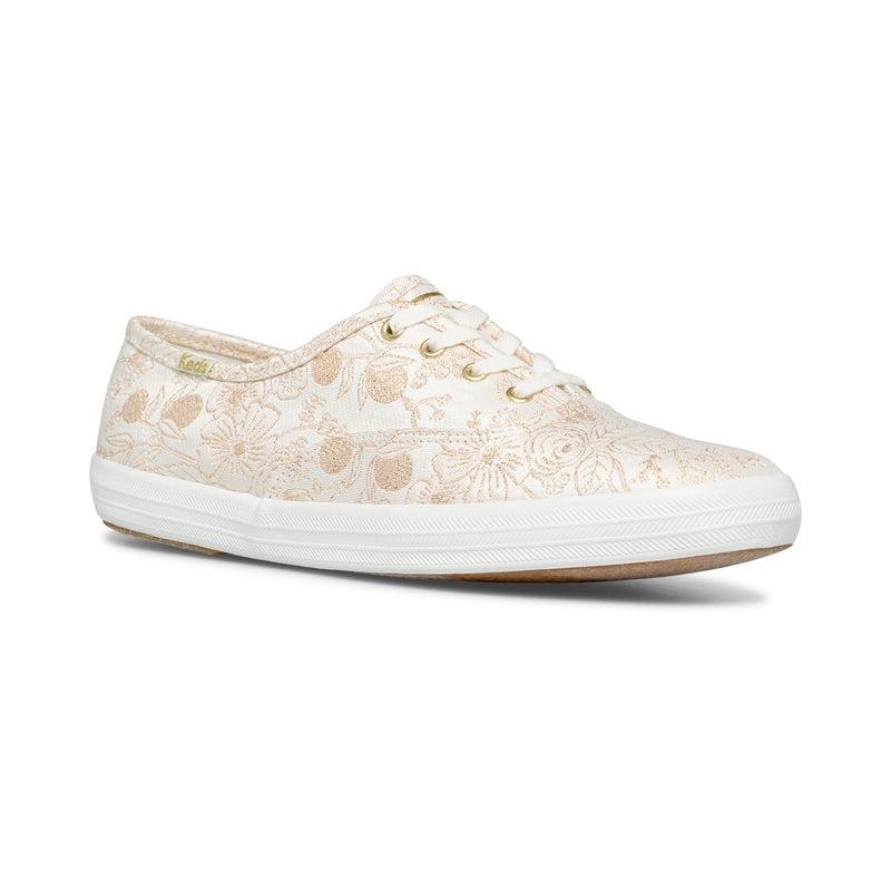 Keds x Rifle Paper Co. Champion Colette Jacquard Sneaker Prints Kadın Beyaz | HMFBU-2475