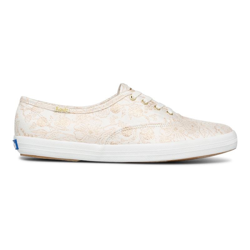 Keds x Rifle Paper Co. Champion Colette Jacquard Sneaker Prints Kadın Beyaz | HMFBU-2475